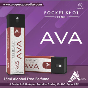 AVA Pocket Shot Alcohol Free Perfume Al Aqeeq Paradise Dubai Pocket Perfume
