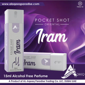 Iram Pocket Shot Alcohol Free Perfume Al Aqeeq Paradise Dubai Pocket Perfume