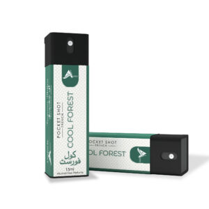 Cool Forest Pocket Shot Alcohol Free Perfume Al Aqeeq Paradise Dubai Pocket Perfume