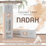 Nadah Pocket Shot Alcohol Free Perfume Al Aqeeq Paradise Dubai Pocket Perfume