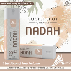 Nadah Pocket Shot Alcohol Free Perfume Al Aqeeq Paradise Dubai Pocket Perfume
