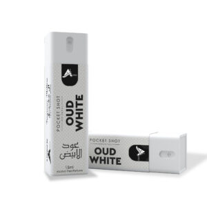 Oud White Pocket Shot Alcohol Free Perfume Al Aqeeq Paradise Dubai Pocket Perfume