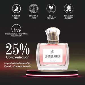 la brisa elite ebon leather eau de parfum, perfume for men 50ml