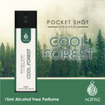 Aqeeq Cool forest pocket shot alcohol free perfume