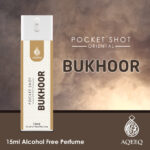 aqeeq bakhoor pocket shot alcohol free perfume