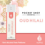 aqeeq oud hilali pocket shot alcohol free perfume