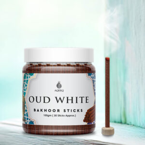 Aqeeq Oud white bakhoor sticks