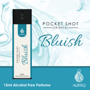 Aqeeq bluish pocket shot alcohol free perfume