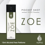 Aqeeq Zoe Pocket shot alcohol free perfume